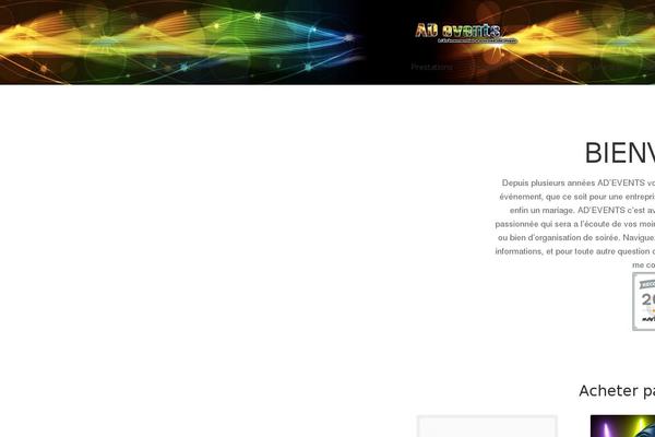 ad-events.fr site used Mini-lab