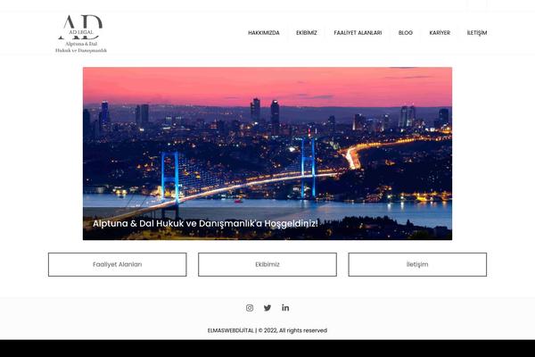Constructo theme site design template sample