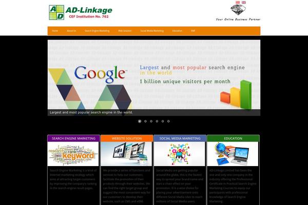 Leanbiz theme site design template sample