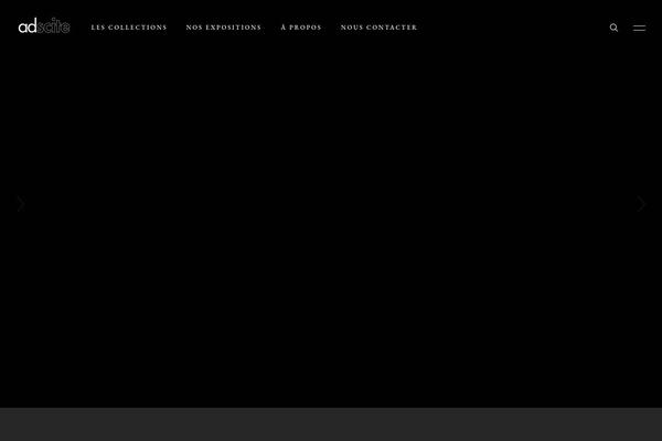Musea theme site design template sample