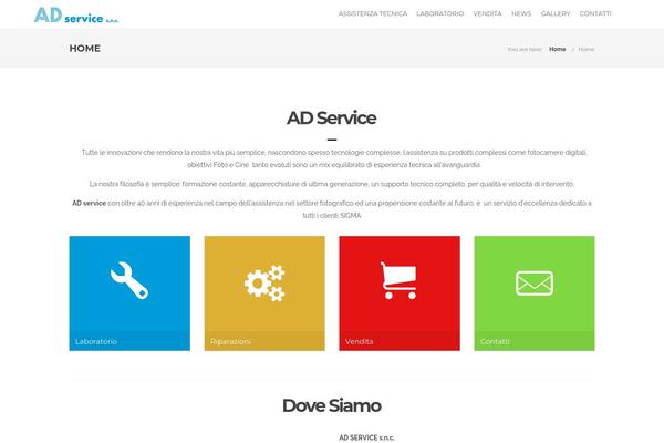 Tower theme site design template sample