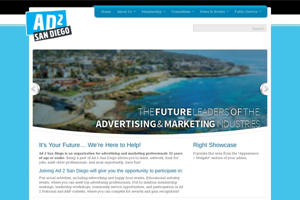 NativeChurch theme site design template sample