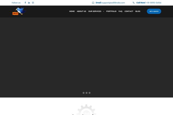 SEOCrawler theme site design template sample