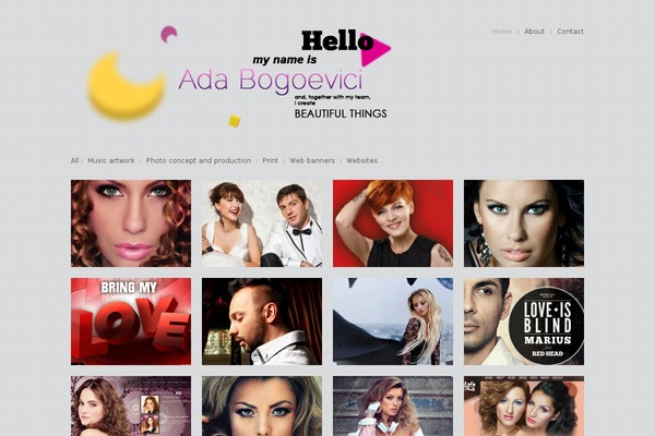 Garnish theme site design template sample