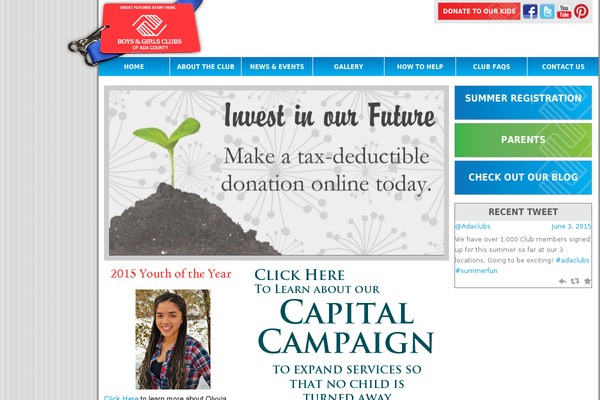 Bgc theme site design template sample