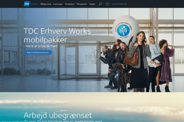 Dante theme site design template sample
