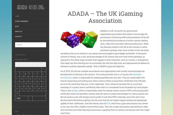 Flat theme site design template sample