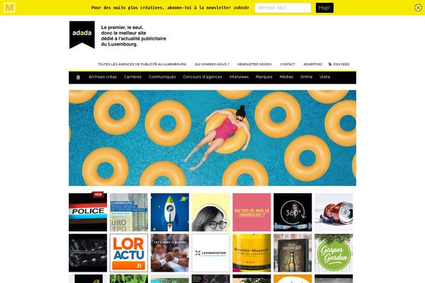 Site using Lets-live-blog plugin