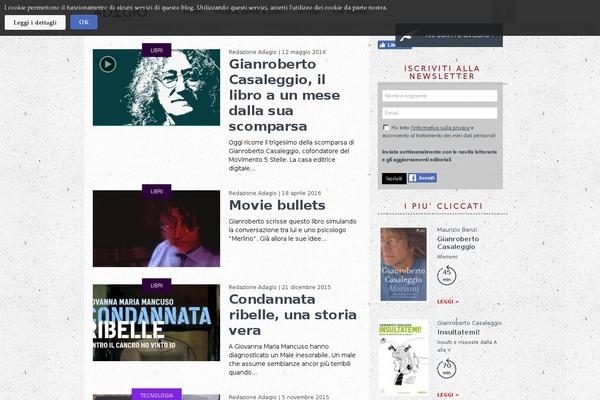 adagioebook.it site used Adagio-child