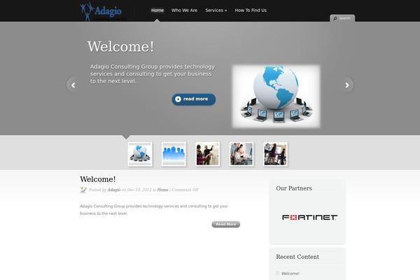 TheCorporation theme site design template sample