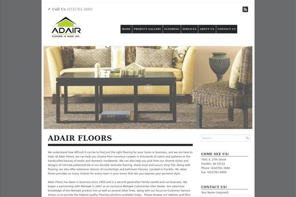 standy theme websites examples