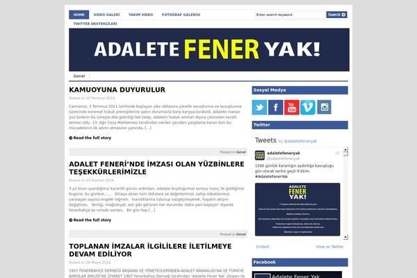 Gazette theme site design template sample