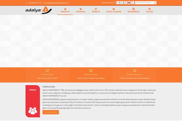 Safirkurumsal theme site design template sample