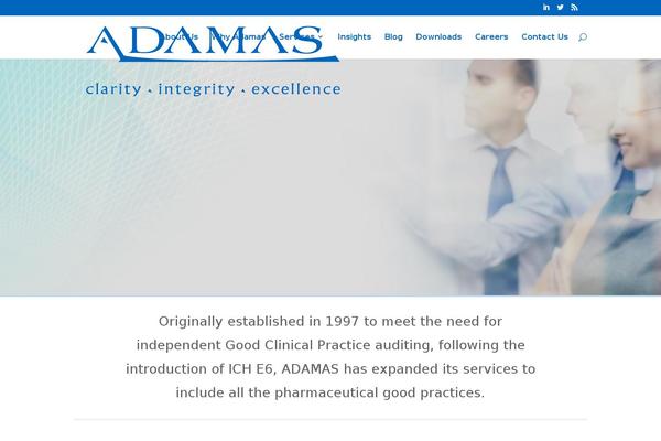 adamasconsulting.com site used Adamasc