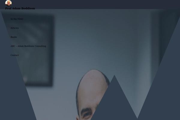 adamboddison.com site used Adam