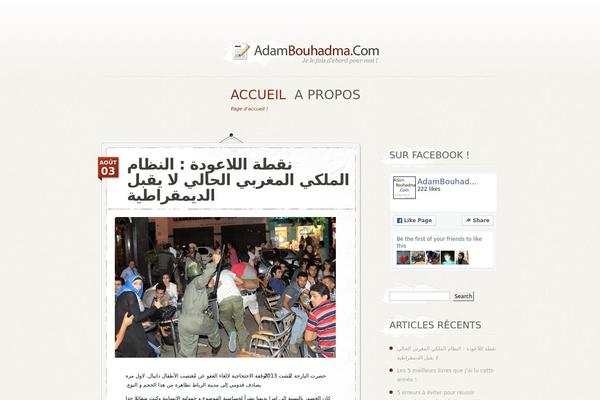 Personalpress theme site design template sample