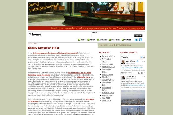 Headway theme site design template sample