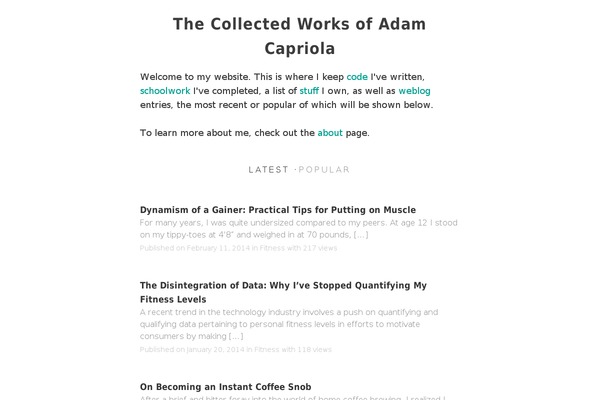 adamcap.com site used Adamcap-2019