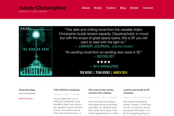 Classica theme site design template sample