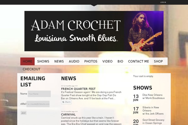 Soundboard theme site design template sample