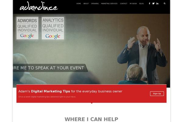 adamdince.com site used KALLYAS Child