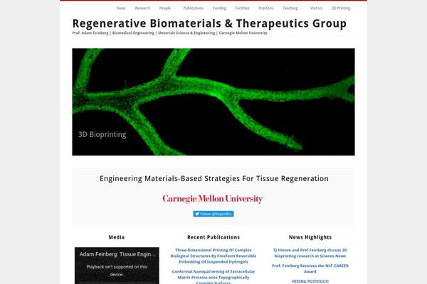 Responsivo theme site design template sample