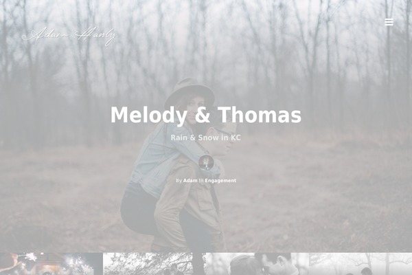 Manon theme site design template sample