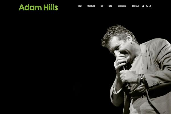 Hazel theme site design template sample