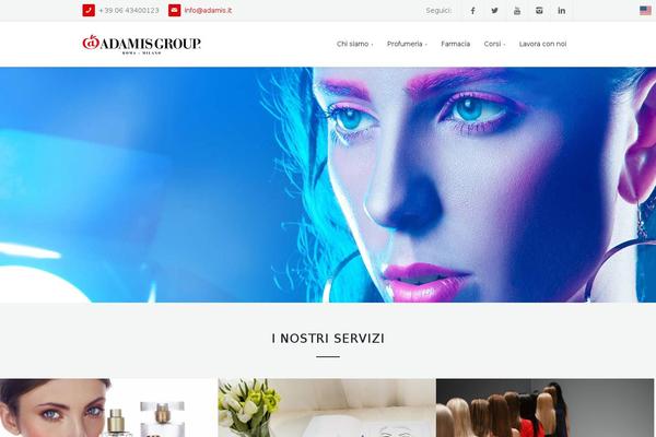 Aura theme site design template sample