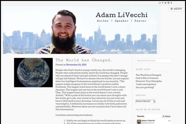 adamlivecchi.com site used Mystore-premium