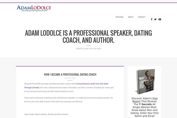 adamlodolce.com site used My Blog