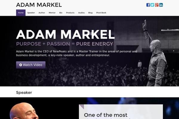 adammarkel.com site used Adammarkel2017
