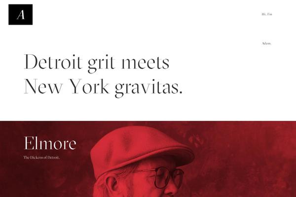 Semplice theme site design template sample