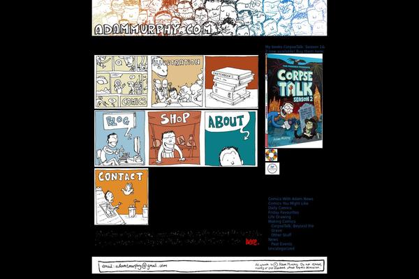ComicPress theme site design template sample