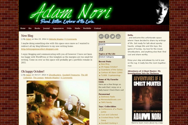 Zeke10 theme site design template sample