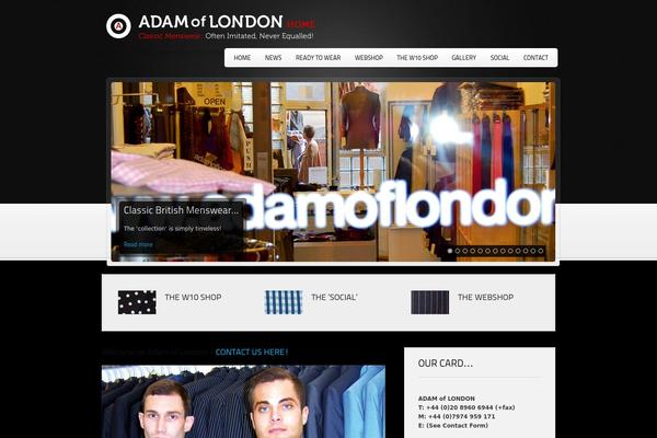 adamoflondon.com site used Colosseum