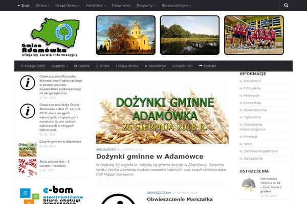 Site using Gwolle Guestbook plugin