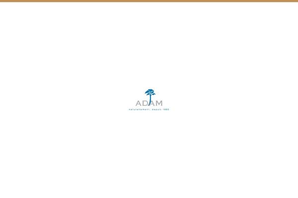 Adam theme site design template sample