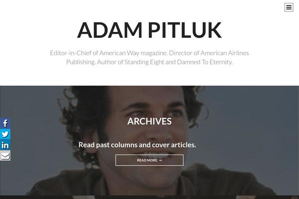 Intergalactic theme site design template sample