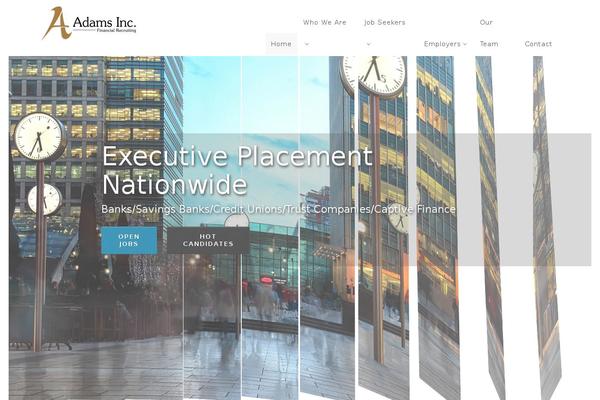 DMS theme site design template sample