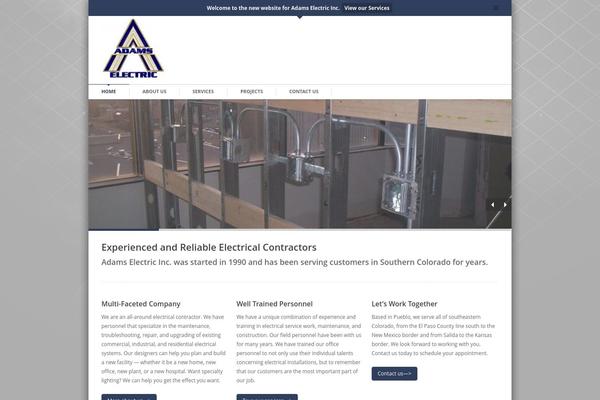 ELOGIX theme site design template sample