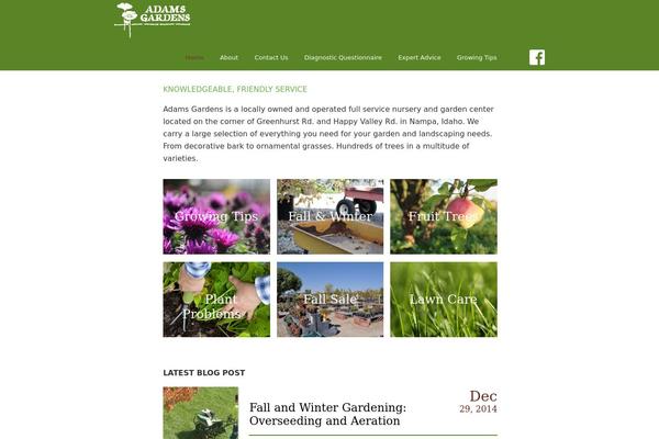 Outreach Pro theme site design template sample