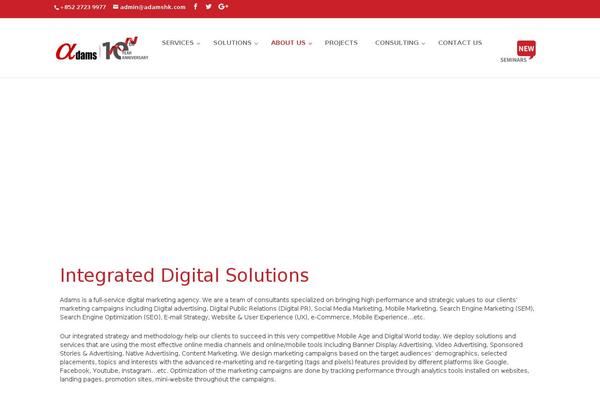 Site using Ultimate-elementor plugin