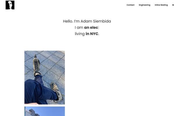 Lekker theme site design template sample