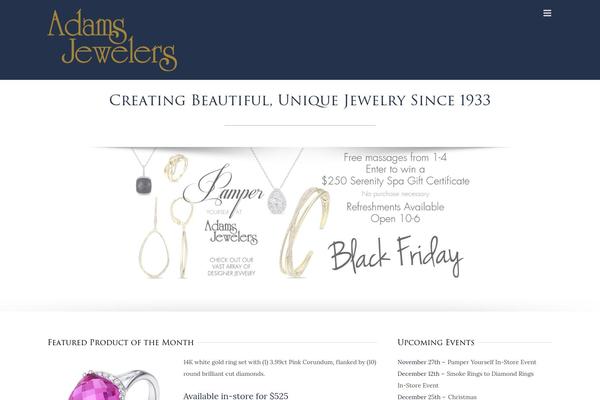 Avada theme site design template sample