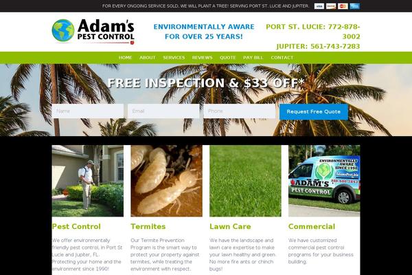 Site using Simple Testimonials plugin