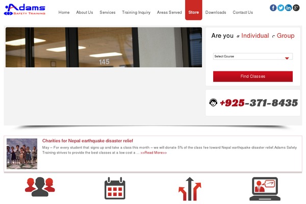 Site using Store plugin