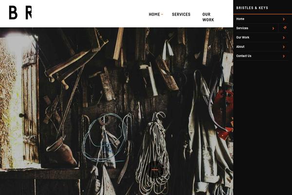 Bk theme site design template sample
