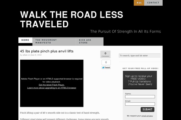 adamtglass.com site used Adaptifier