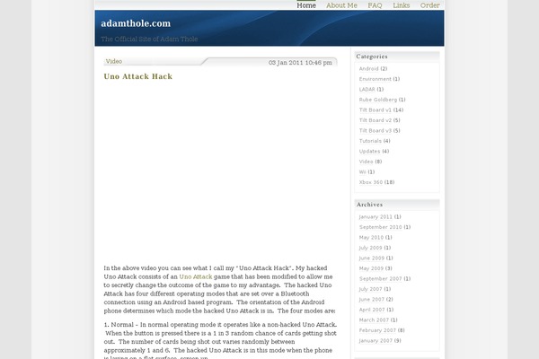 Twenty Seventeen theme site design template sample